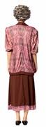 Rasta Imposta Golden Granny Strong Halloween Costume with Wig, Adult Size L-XL 5221-XL View 2