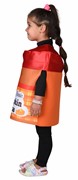 Rasta Imposta Pumpkin Spice Seasoning Costume, Child Size 3-6 1665 View 3
