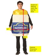 Rasta Imposta Mayonnaise Jar Costume, Adult One Size GC6224 View 4