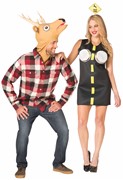 Rasta Imposta Deer in Headlights Couple Costume, Adult GC6196