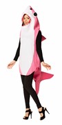 Rasta Imposta Pink Shark Costume Lightweight, Adult Sizes S-M 1181-SM