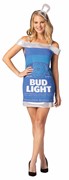 Rasta Imposta Bud Light Beer Can Dress Costume, Women's Sizes M-L GC1480ML