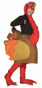 Rasta Imposta Thanksgiving Turkey Costume, Child Size 7-10 9131