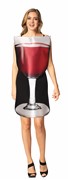 Rasta Imposta Get Real Glass of Red Wine Halloween Costume, Adult One Size GC6838