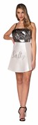 Rasta Imposta Salty Salt Shaker Dress Halloween Costume, Women's Size 2-8 GC7713