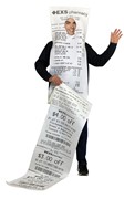 Rasta Imposta EXS-ively Long Pharmacy Receipt Costume, Adult One Size GC9225