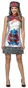 Rasta Imposta Vodka Dress Halloween Costume, Women's Size M-L (8-10) GC7599