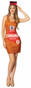 Rasta Imposta McCormick Cinnamon Spice Dress Halloween Costume, Women's Size 2-8 R1293-OS