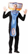 Rasta Imposta Blue Razor Halloween Costume, Adult One Size R1269-OS