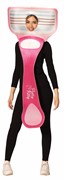 Rasta Imposta Pink Razor Halloween Costume, Adult One Size R1282-OS