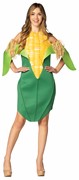 Rasta Imposta Corn on the Cob Dress Halloween Costume, Women's Size 2-8 R1350-OS