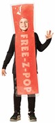 Rasta Imposta FREE-Z Red Ice Pop Halloween Costume, Child Size 7-10 R1358-710