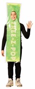 Rasta Imposta FREE-Z Green Ice Pop Halloween Costume, Child Size 7-10 R1359-710