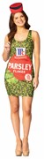 Rasta Imposta McCormick Parsley Flakes Spice Dress Costume, Women's Size 2-8 R1386-OS