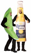 Rasta Imposta Corona Extra Bottle & Giant Lime Slice Couple Halloween Costume, Adult One Size 20063