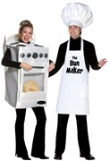 Rasta Imposta Bun in the Oven Couple Halloween Costume, Adult One Size GC10194