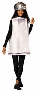 Rasta Imposta Salt Shaker Glass Bottle Halloween Costume, Adult One Size R1173-OS
