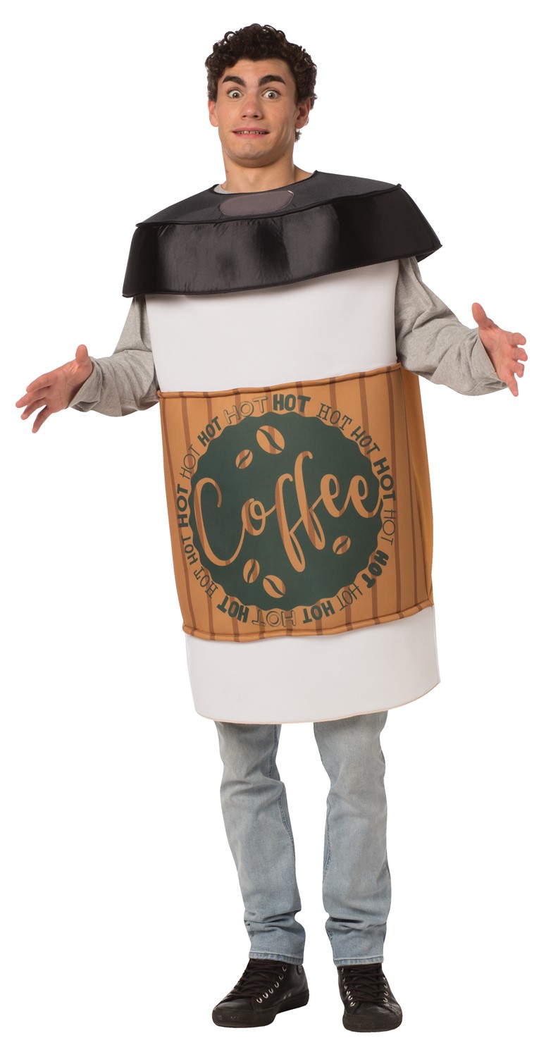 Rasta Imposta Coffee 2 Go Costume, Adult One Size GC7063