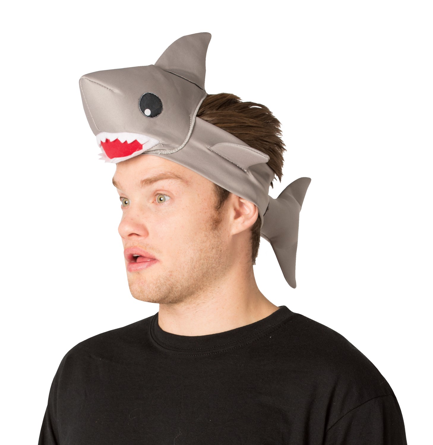 Rasta Imposta Shark Happy Heads Headband, Adult One Size 18003