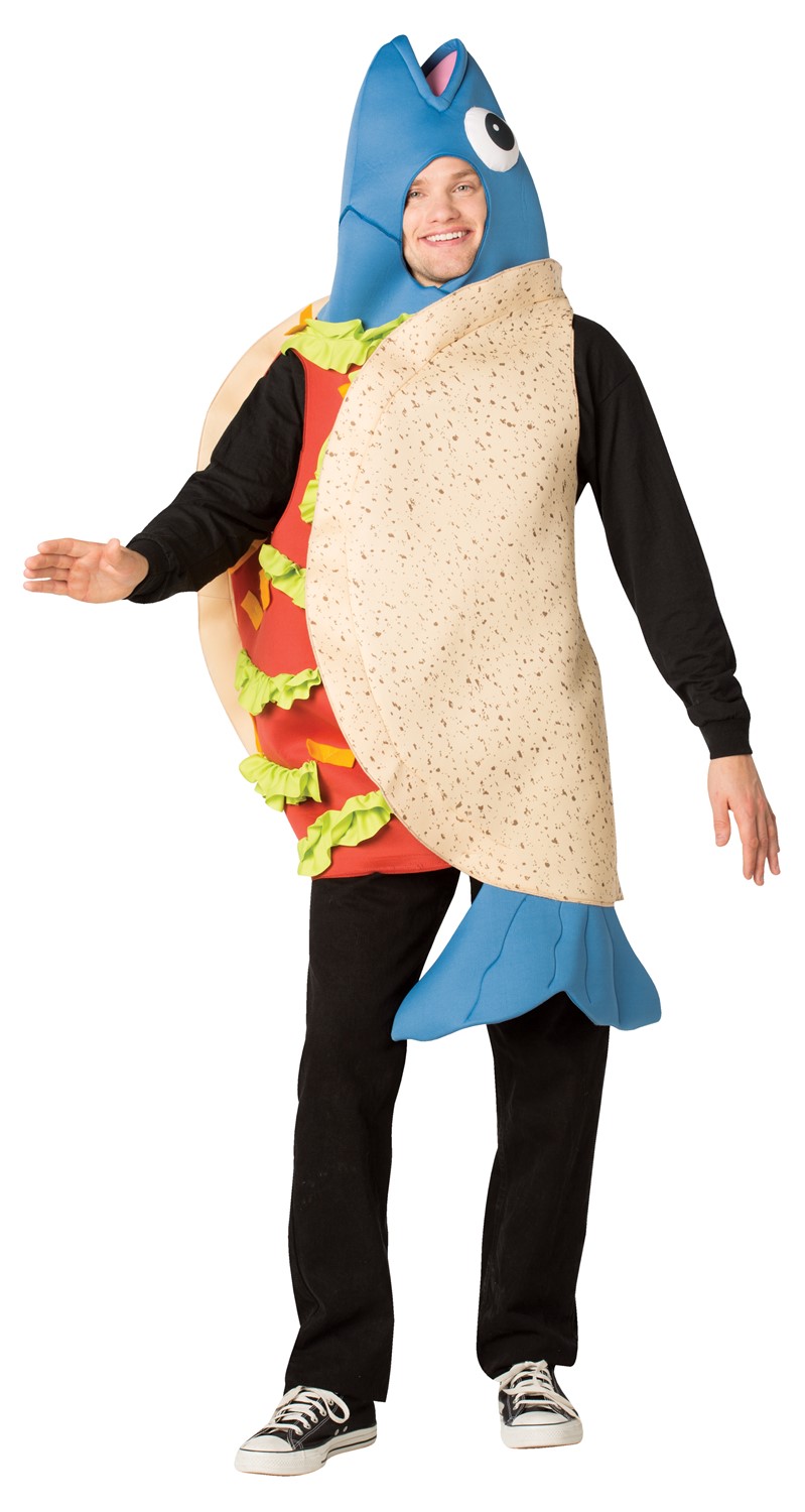 Rasta Imposta Fish Taco Costume, Adult One Size 6130