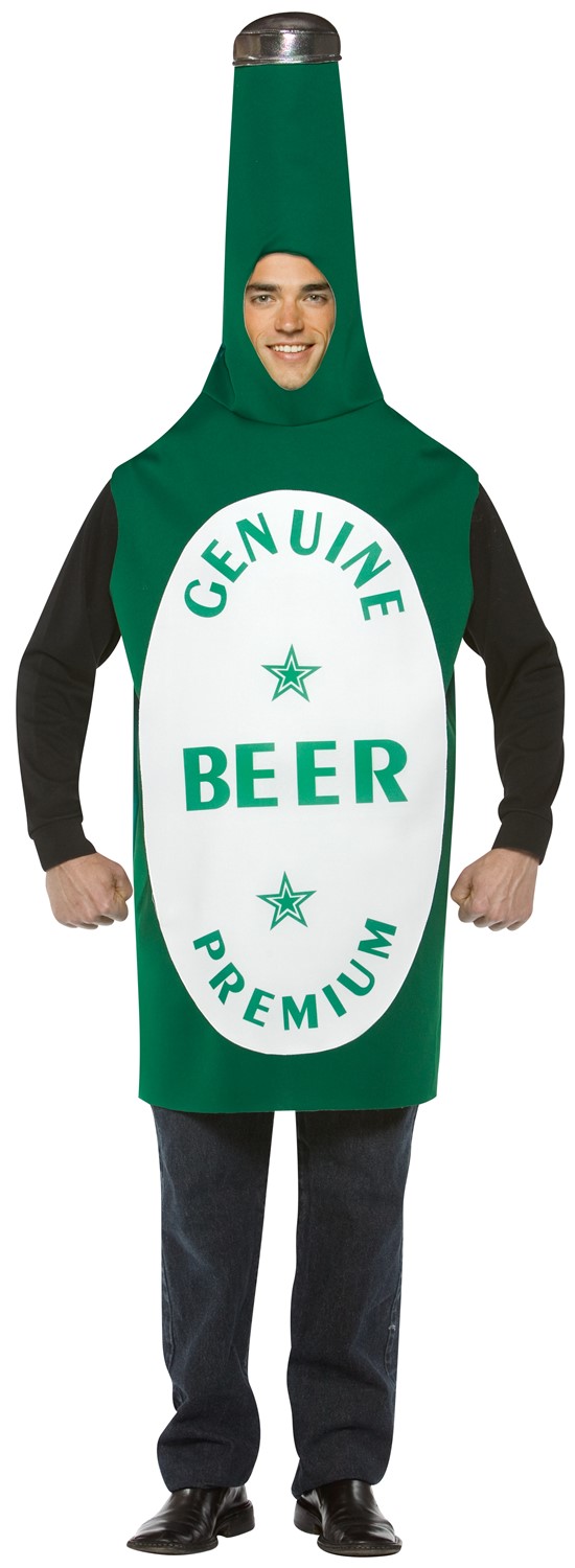 Rasta Imposta Beer Bottle Costume, Adult One Size GC302