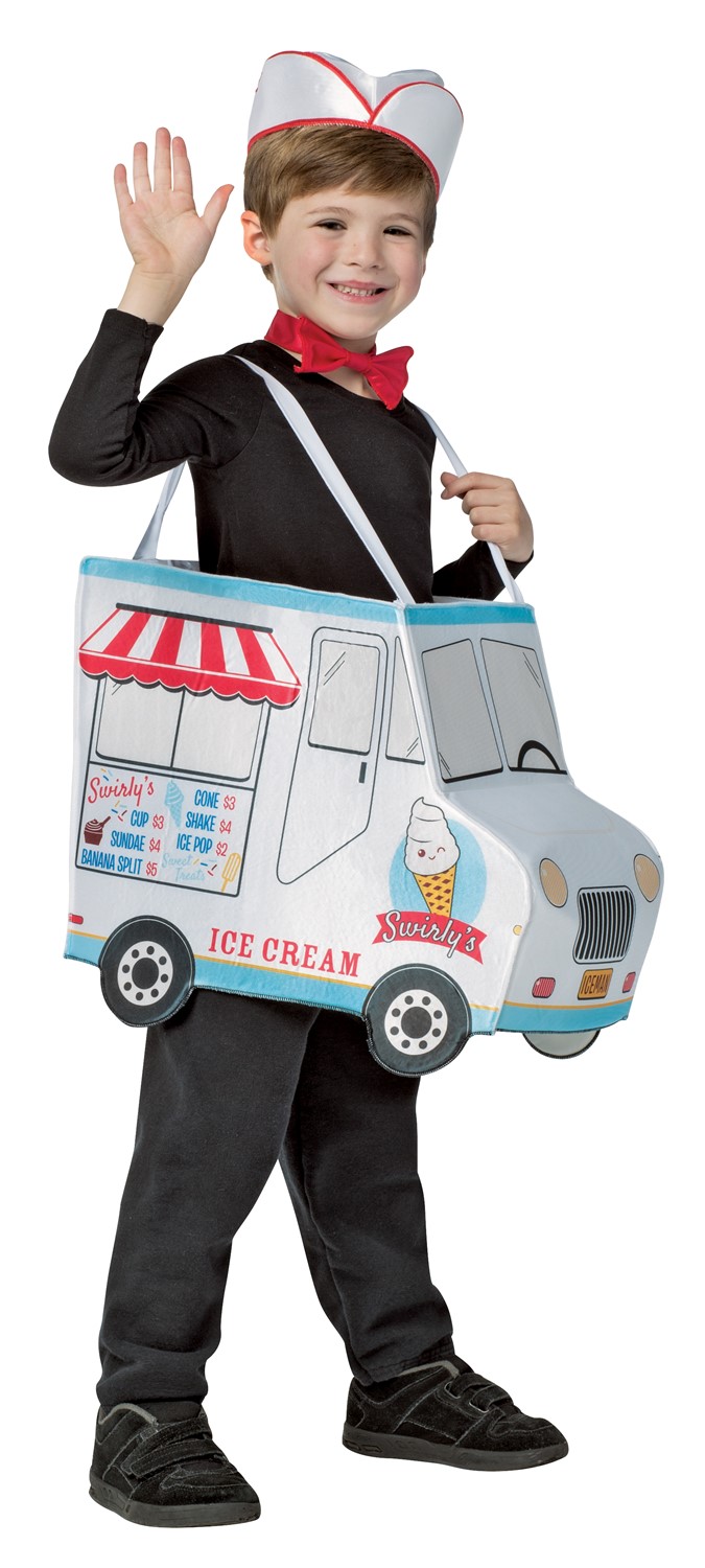 Rasta Imposta Swirly's Ice Cream Truck Costume, Child Size 4-6 GC699146