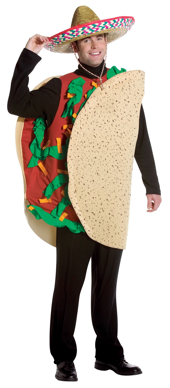 Rasta Imposta Taco Costume, Adult One Size GC7079