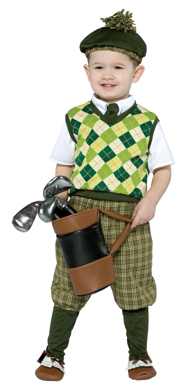 Rasta Imposta Future Golfer Costume, Child Size 3-4 GC9558