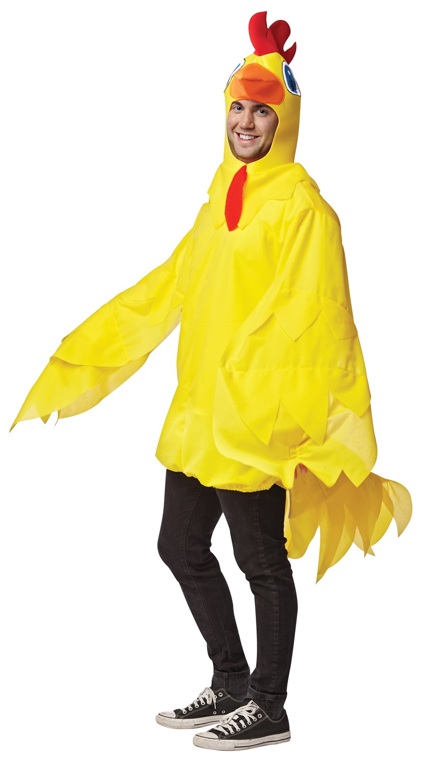 Rasta Imposta Yellow Chicken Costume, Adult One Size GC6711