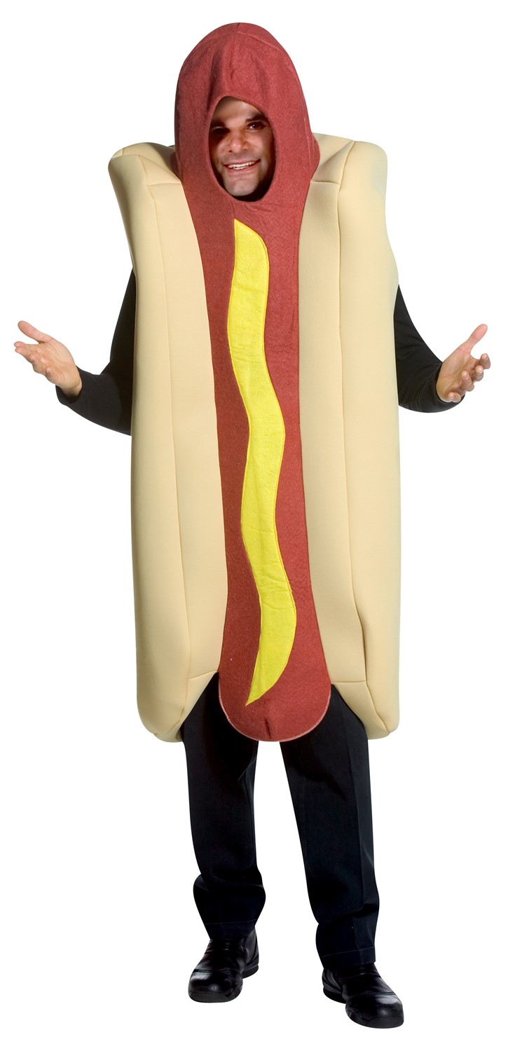 Rasta Imposta Deluxe Hot Dog Costume, Adult One Size 7104