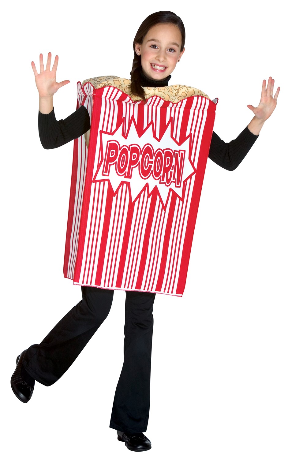 Rasta Imposta Movie Night Popcorn Costume, Child Size 7-10 GC9158