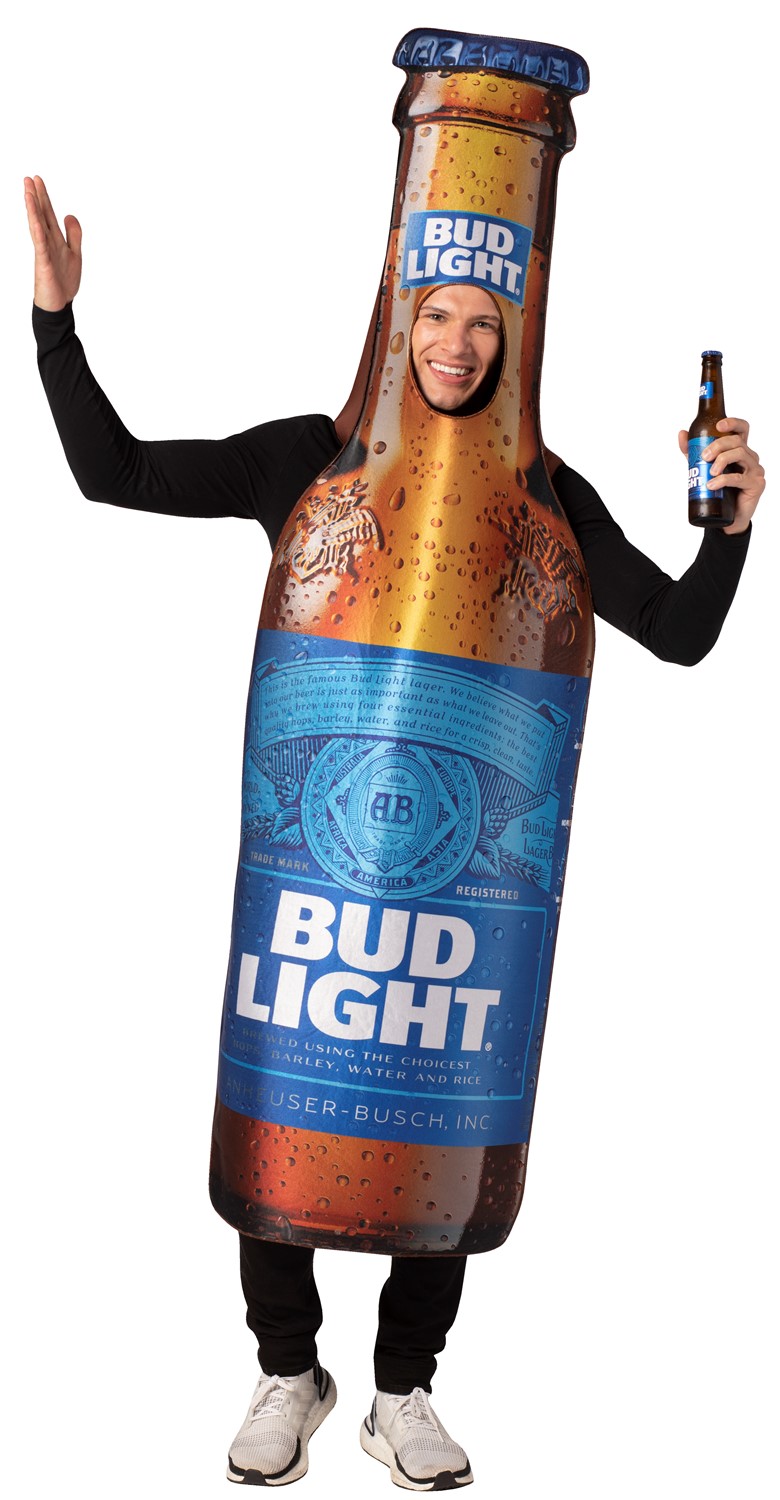 Bud Light Beer Bottle Costume, Budlight