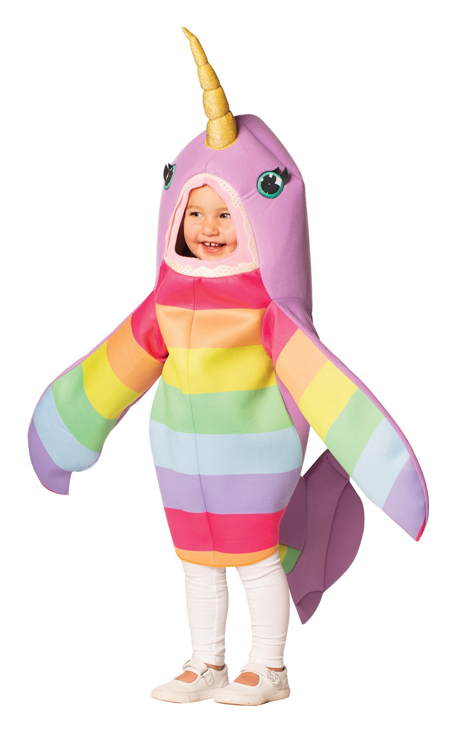 Rasta Imposta Magical Narwhal Halloween Costume, Child Size 3-4 GC921434