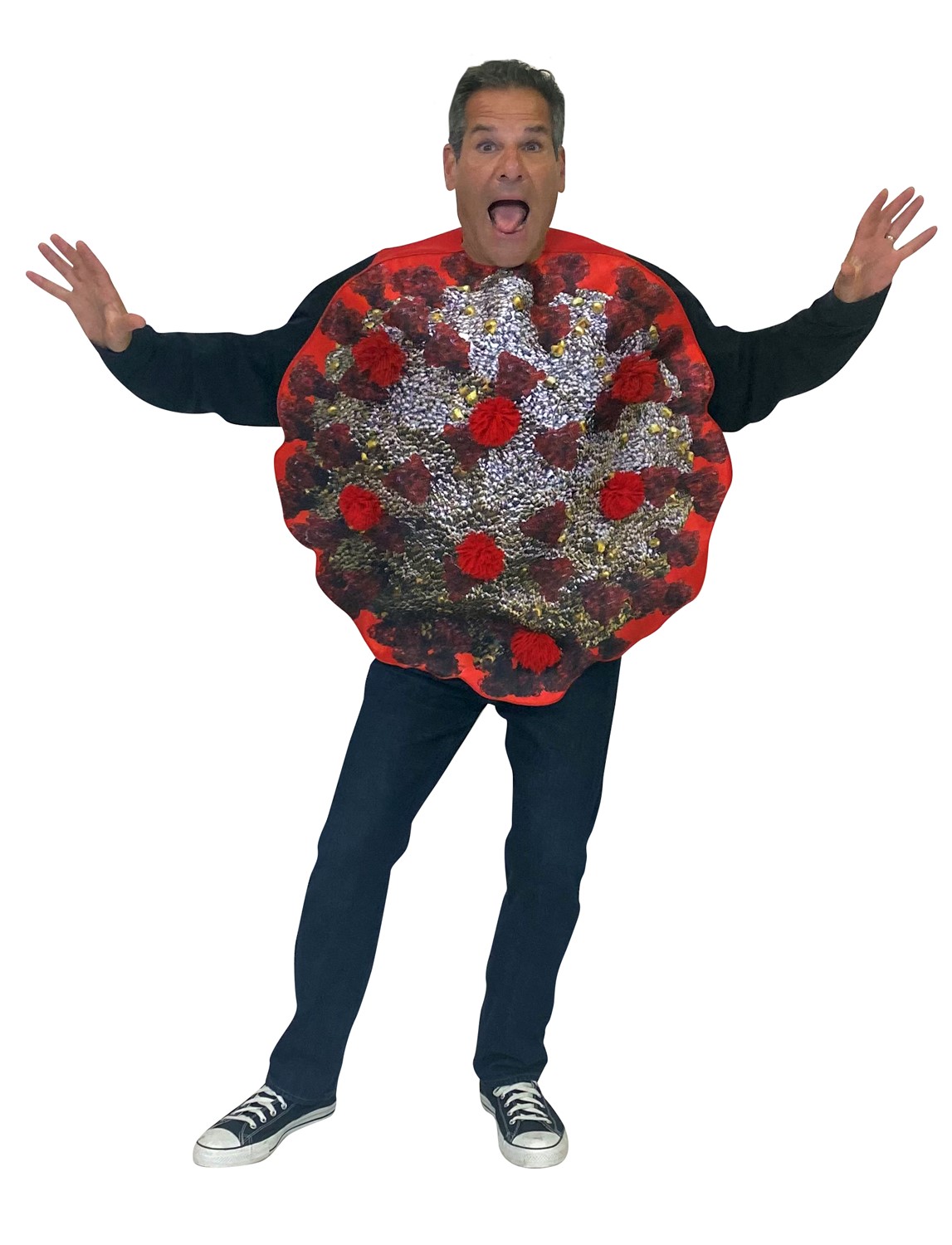 Rasta Imposta Covid Germ Costume, Adult One Size 9224