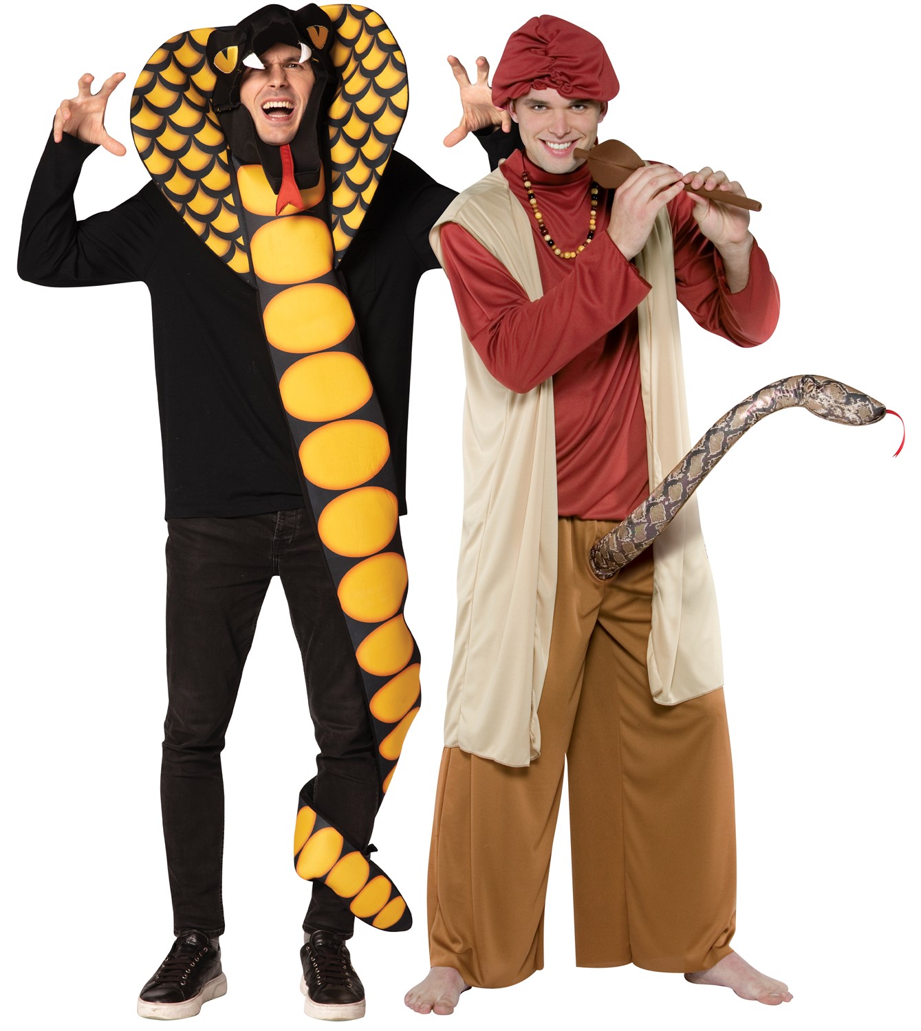 Cobra & Snake Charmer, Adult Costumes