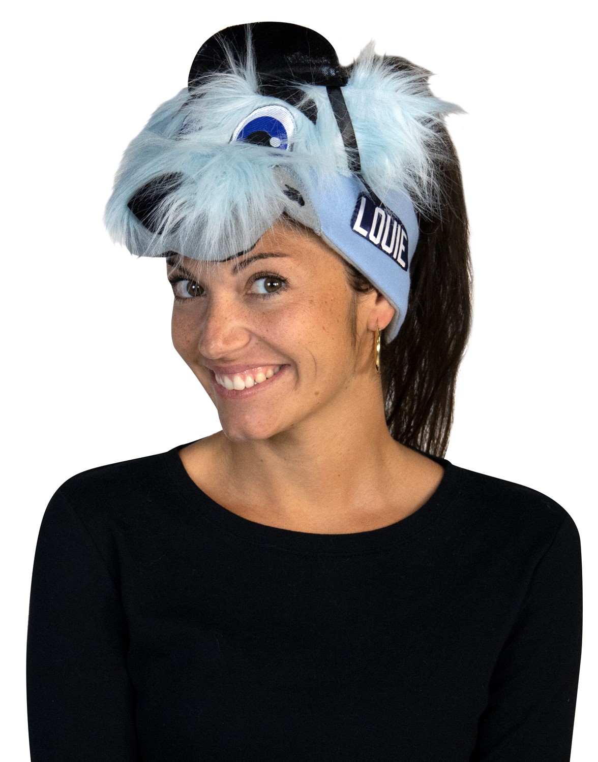 Louie Mascot Headband NHL Ice Hockey St. Louis Blues Sports Fan Gear, Adult  One Size