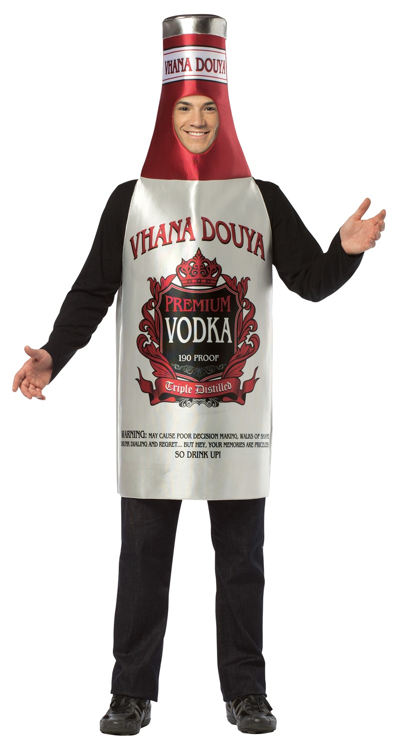 Rasta Imposta Vodka Bottle Halloween Costume, Adult One Size 340