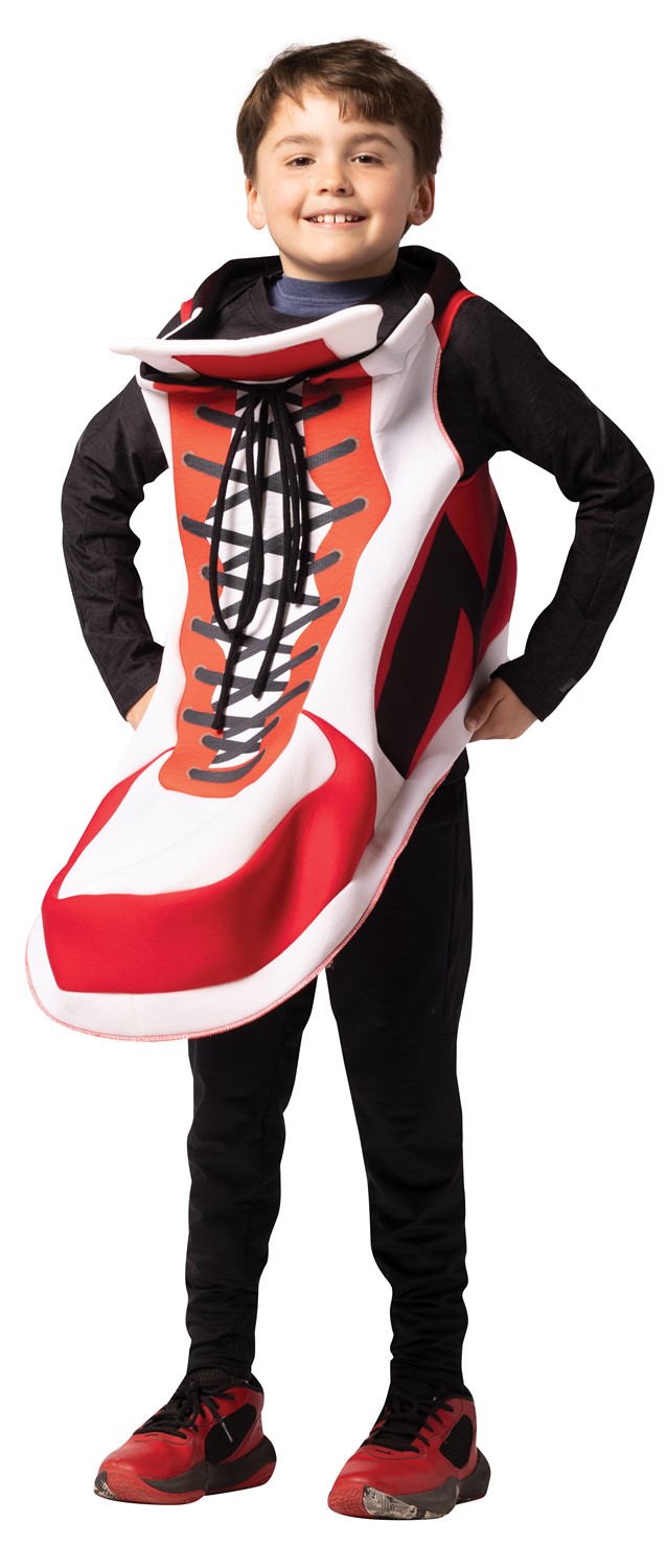 Hightop Sneaker Halloween Costume, Child Size 7-10