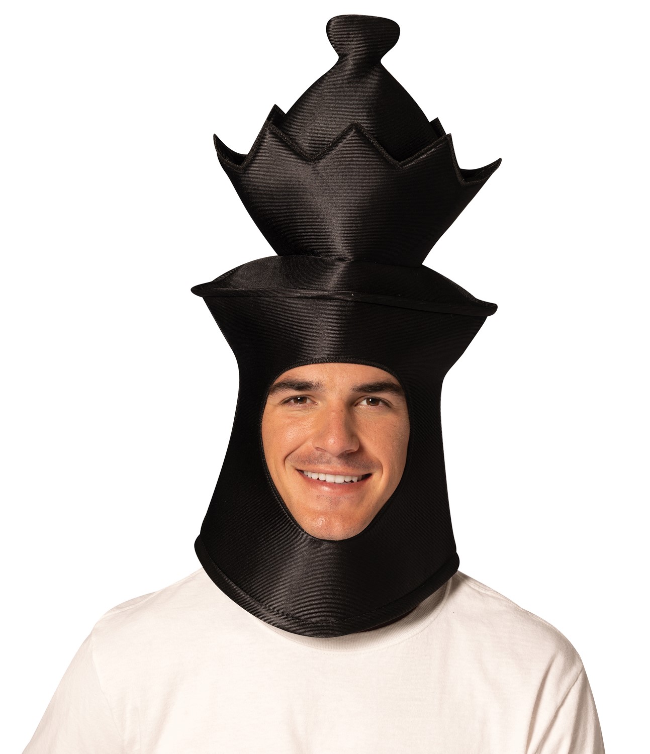 Rasta Imposta Ultimate Deluxe Black Queen Chess Headpiece Mask, Adult One Size R1313-OS