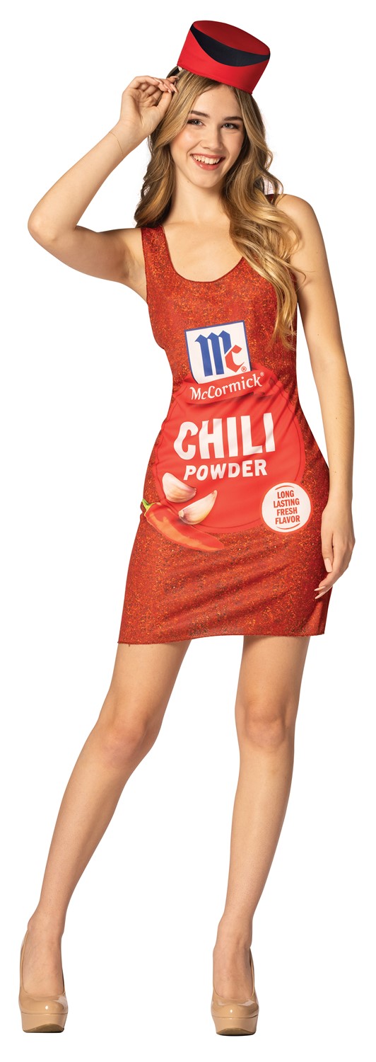 Rasta Imposta McCormick Chili Spice Dress Halloween Costume, Women's Size 2-8 R1292-OS