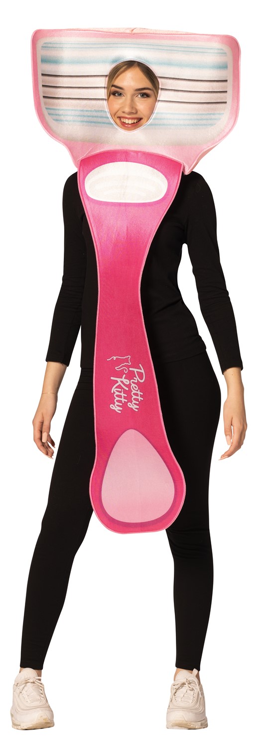 Rasta Imposta Pink Razor Halloween Costume, Adult One Size R1282-OS