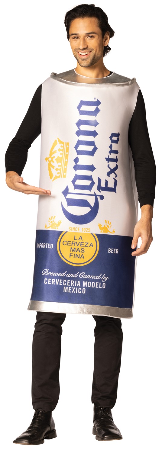 Rasta Imposta Corona Extra Beer Can Costume, Adult One Size R1257-OS