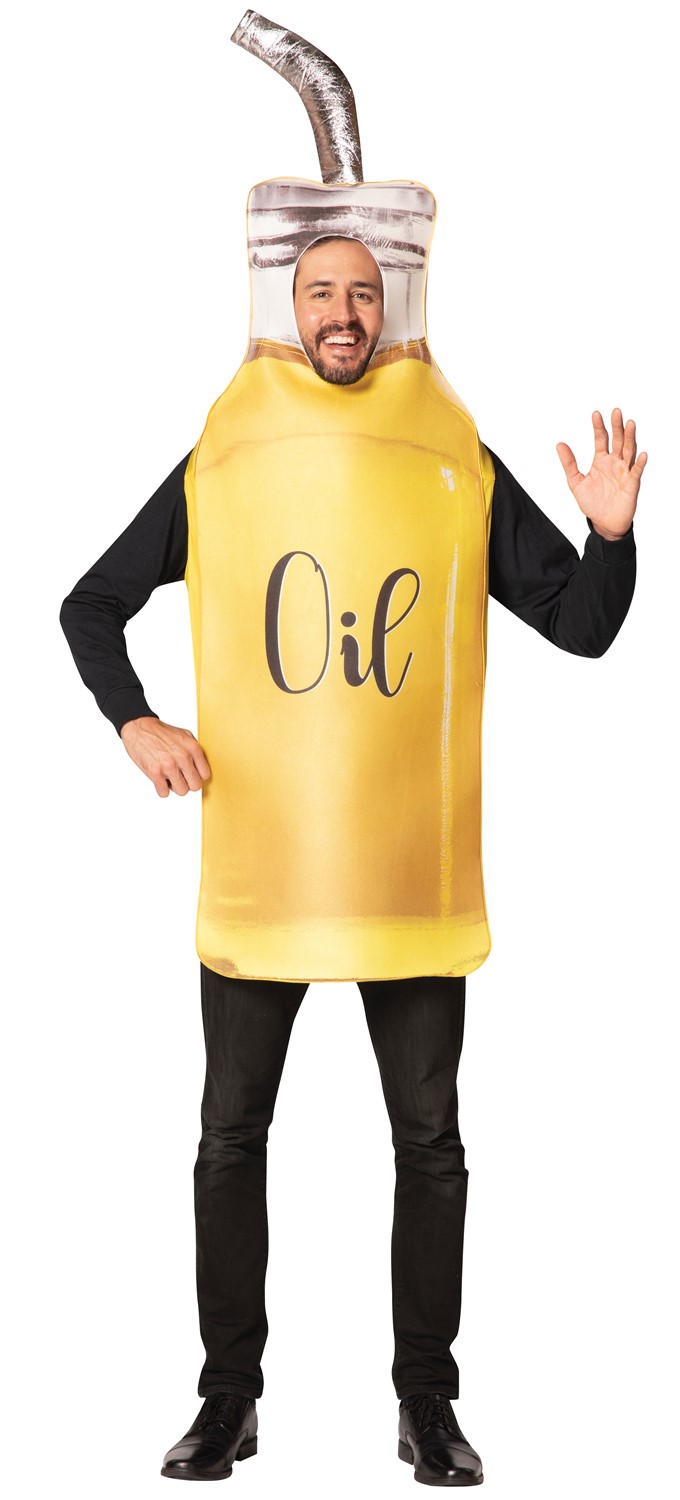 Rasta Imposta Olive Oil Drizzle Bottle Halloween Costume, Adult One Size 1660