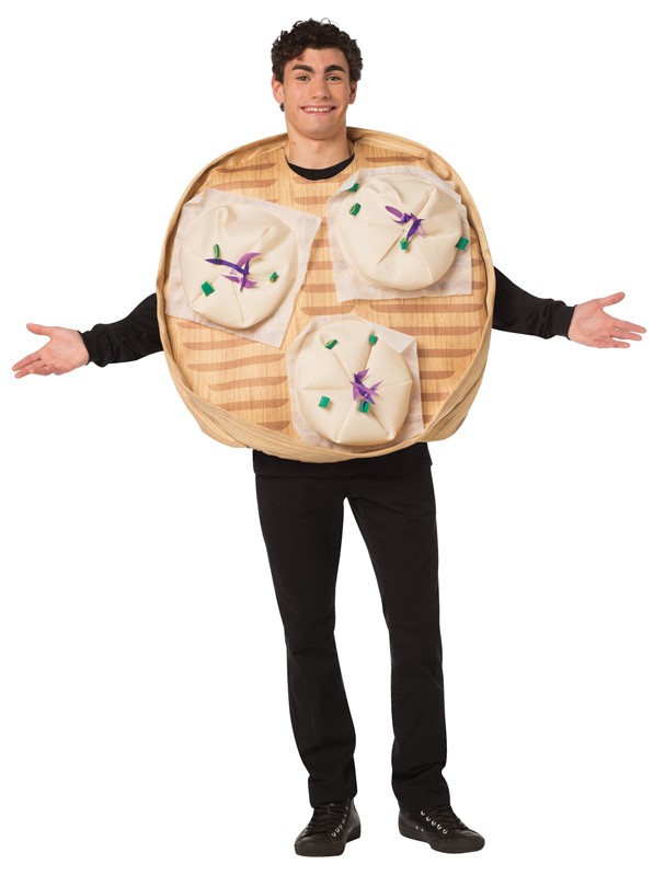Rasta Imposta Steamed Buns Costume, Adult One Size 1859
