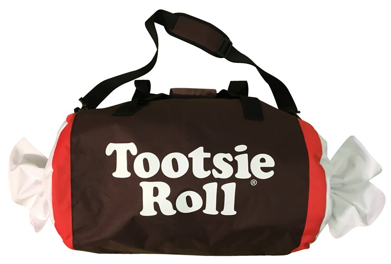 Rasta Imposta Funduffles Tootsie Roll Duffle Gym / Overnight Bag 19002