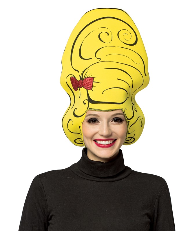Rasta Imposta Yellow Beehive Cartoon Wig 1352