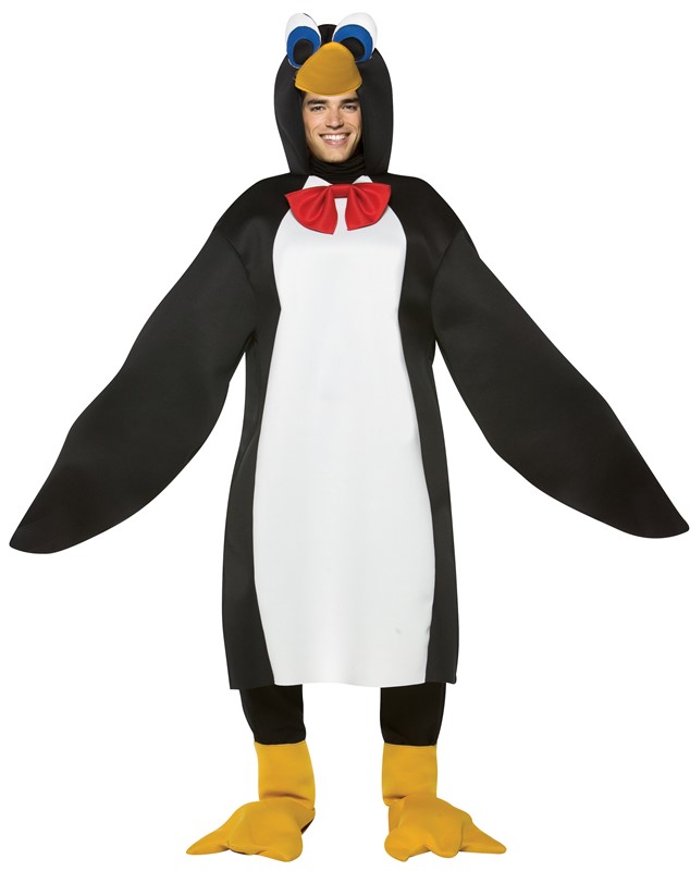 Rasta Imposta Penguin Costume, Adult One Size 307