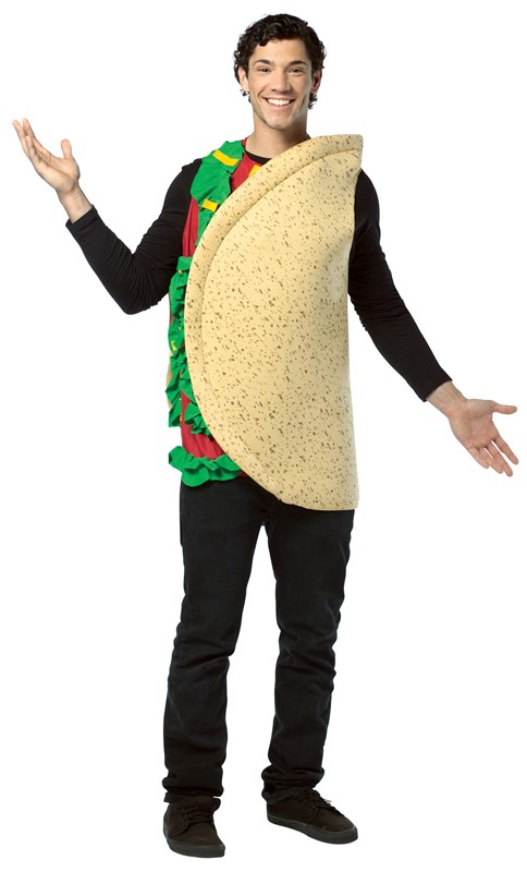 Rasta Imposta Taco Costume, Adult One Size GC311