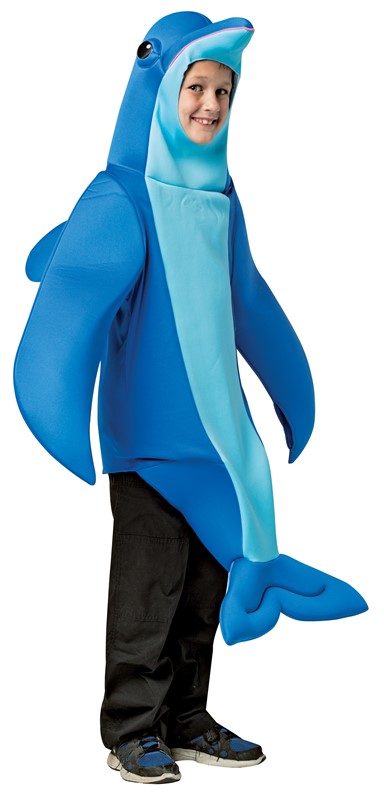 Rasta Imposta Dolphin Costume, Child Size 10-12 GC64841012