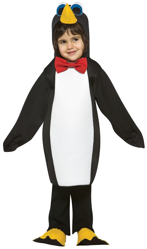 Rasta Imposta Penguin Costume, Child Size 3-4 GC937